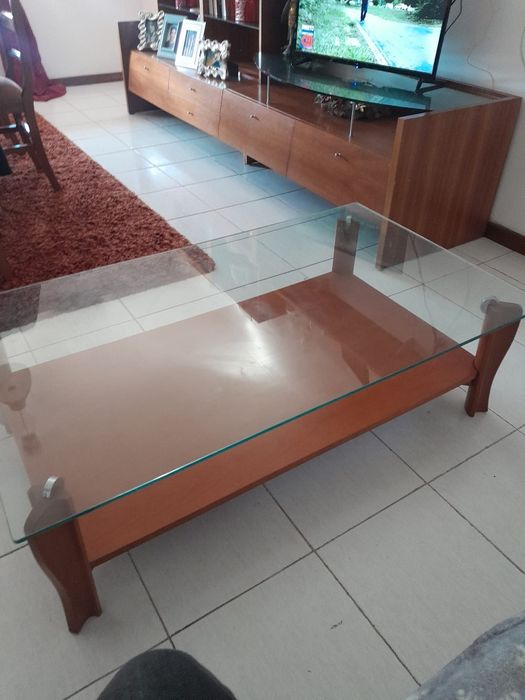 Mesa de centro de madeira