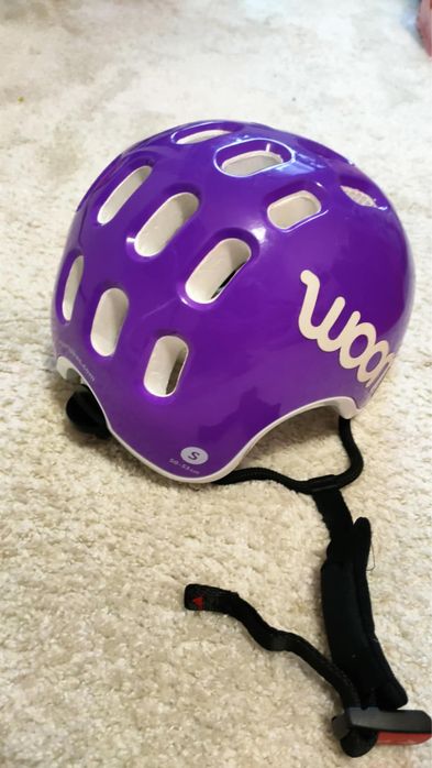 Kask Woom, rozmiar S, kolor fioletowy