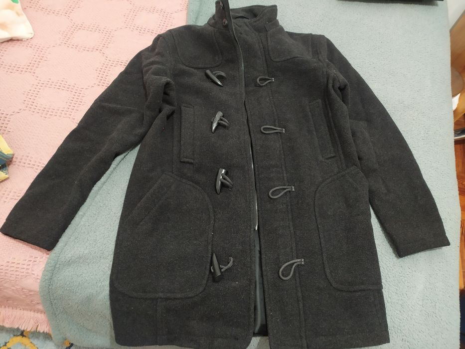 Casaco quentinho com bolsos, Zara, 38