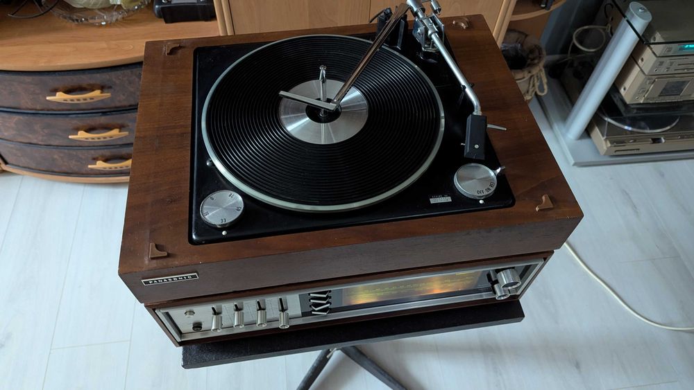 zestaw kolekcjonerski Panasonic SS-7000 - vintage 1969