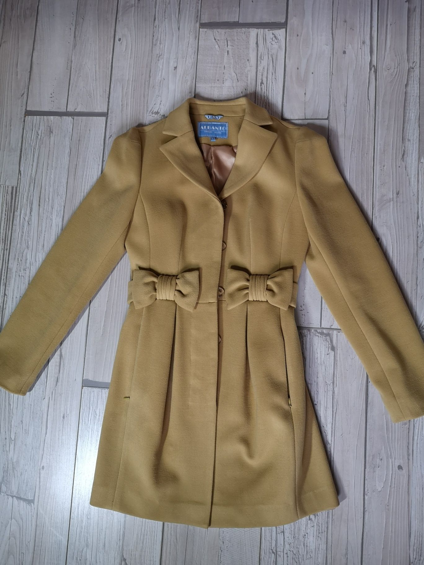 Кашемировое пальто, демисезонное, 42 размер