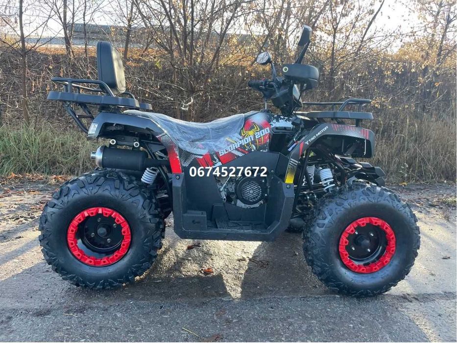 Квадроцикл Commаn Scorpion 200cc Коман Скорпіон безкоштовна доставка