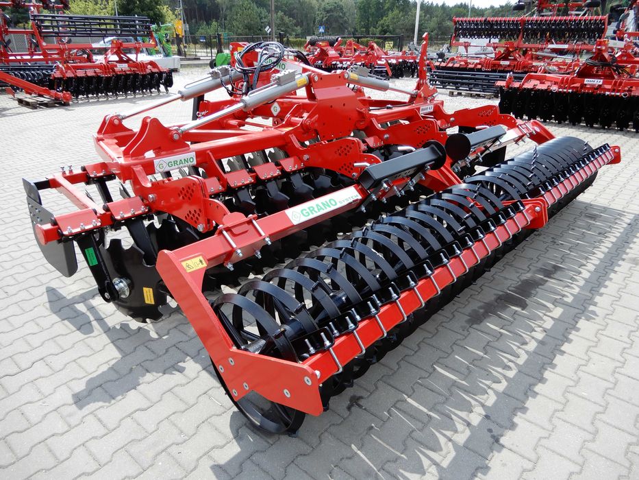 Brona talerzowa hydraulicznie składana GRANO SYSTEM SHS 4,0 m