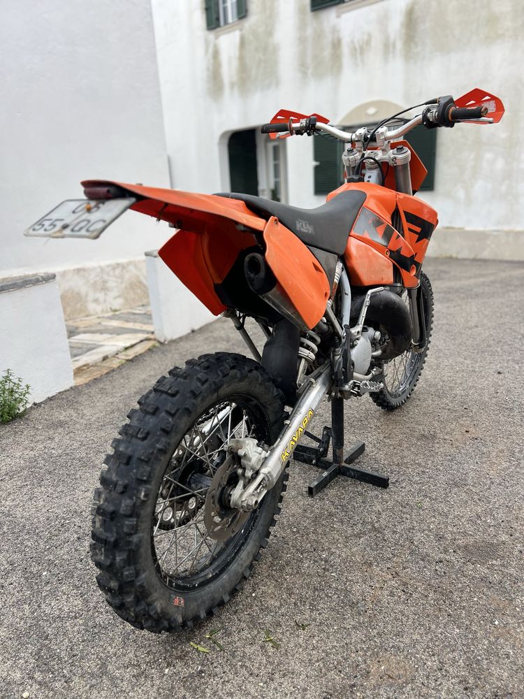 KTM 125 EXC Matriculada