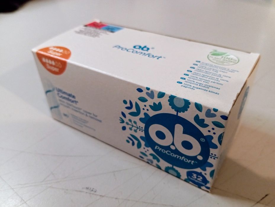 O.B. ProComfort Super tampony 32 szt.
tampony 32 szt.