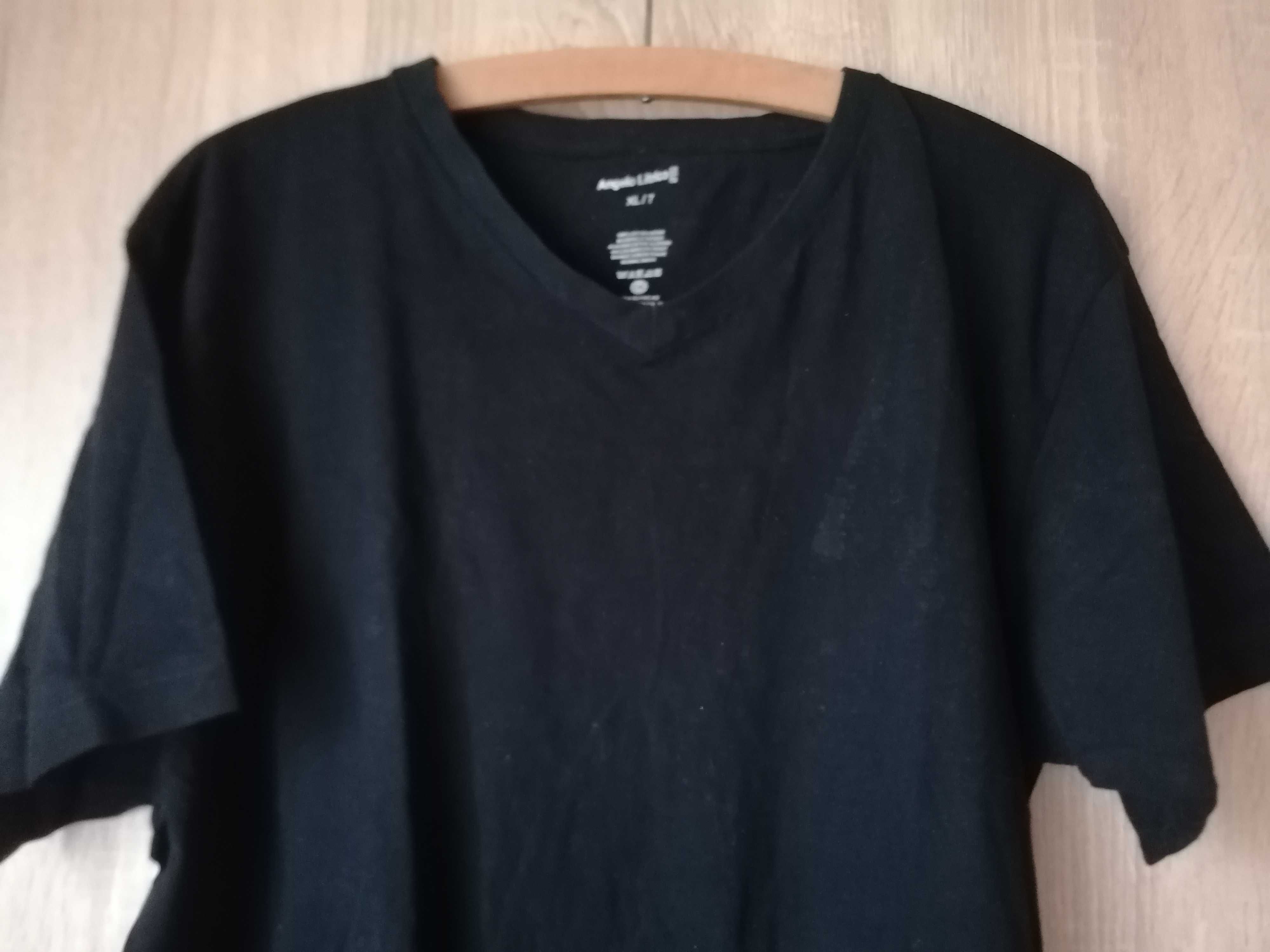 Podkoszulek,T-shirt Angelo Litrico czarny.Rozmiar XL