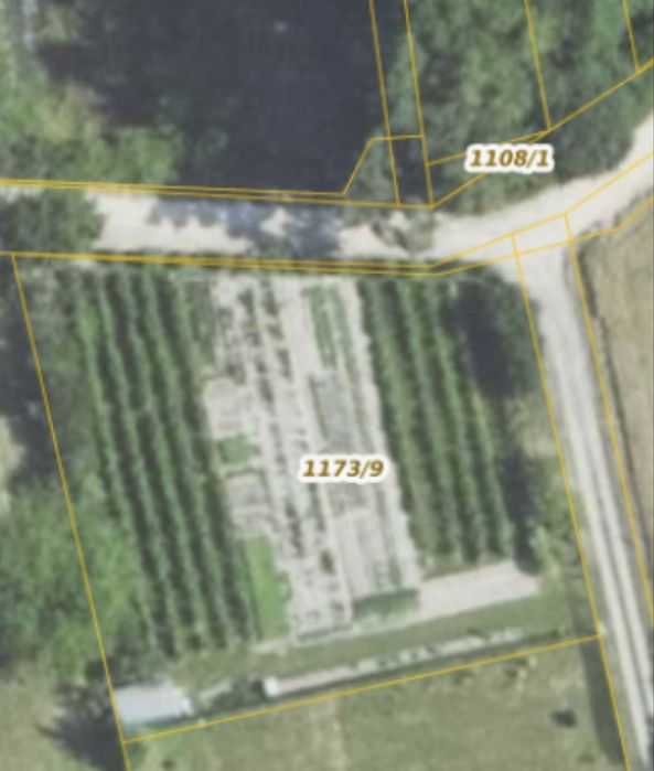 Działka budowlano-usługowa ,17 arów, Urzędów, ul Wiśniowa ,