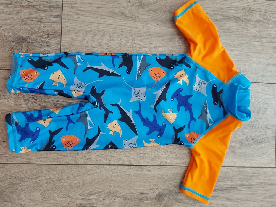 Strój kąpielowy kombinezon 62 68 UPF40+