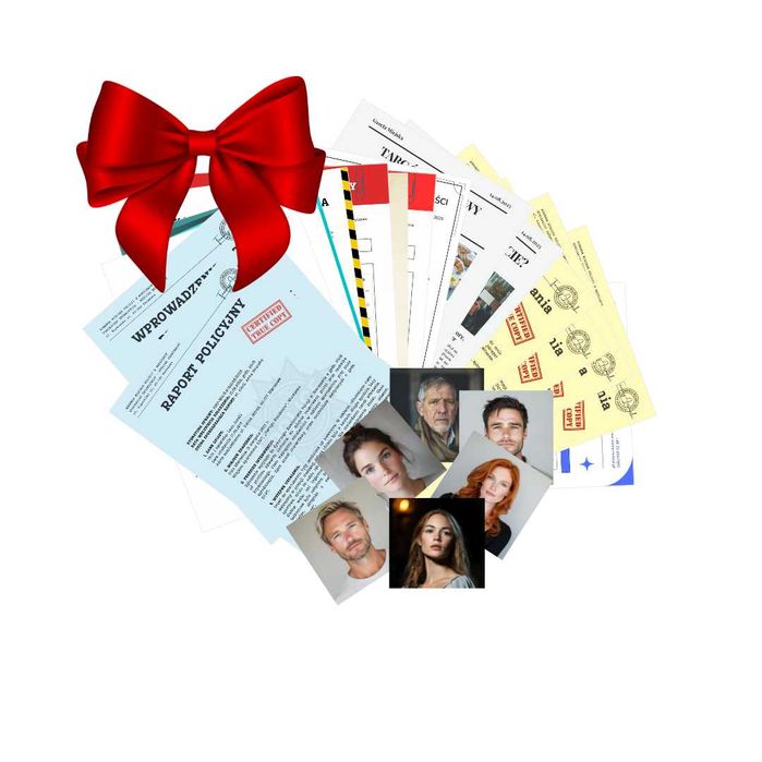 Gra Planszowa Sprawa Kryminalna Premiera i Pogrzeb Detektywistyczna