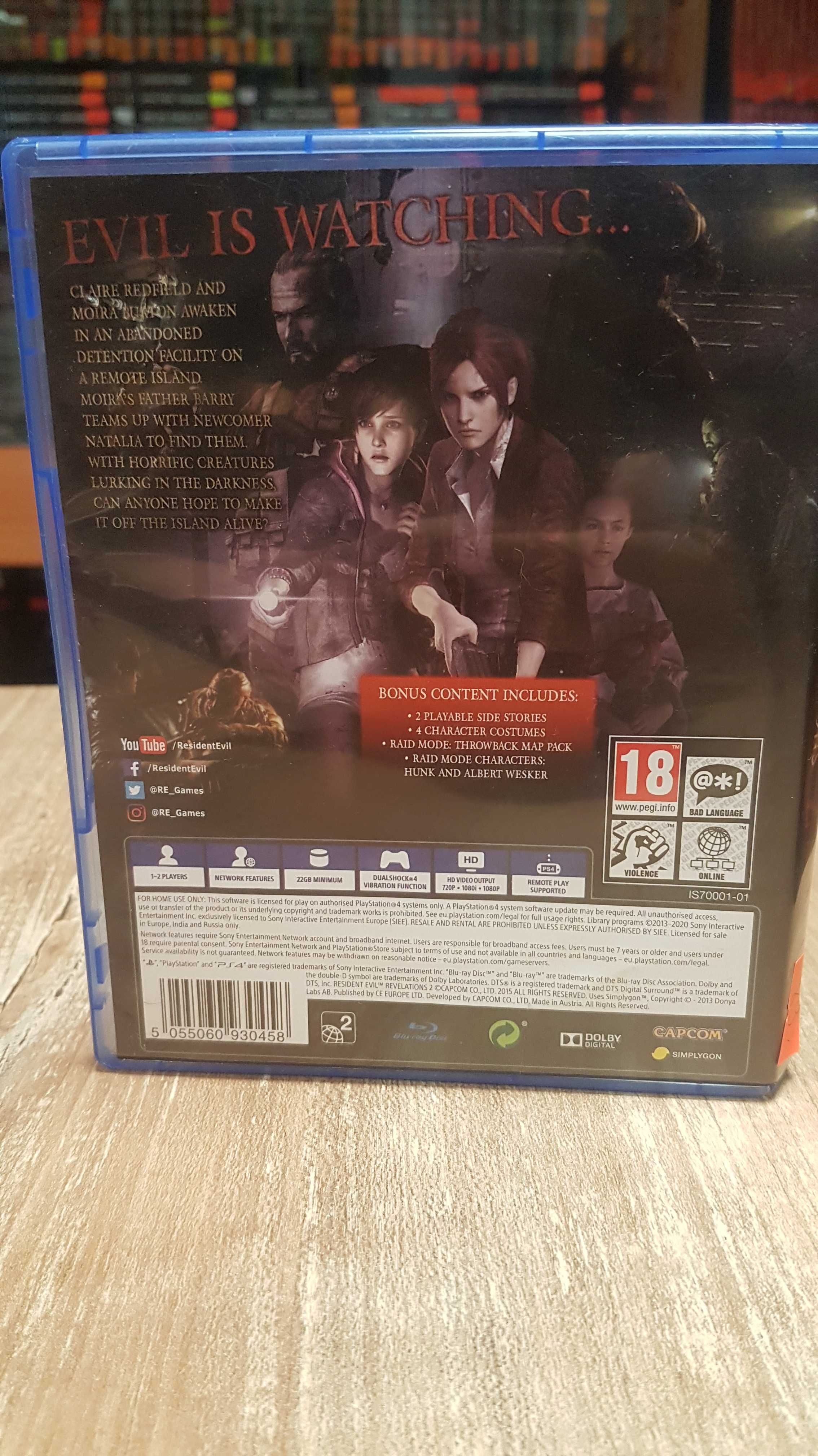 Resident Evil: Revelations 2 PS4, Sklep Wysyłka Wymiana