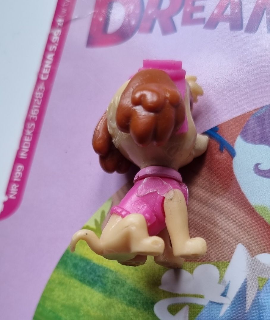 Książeczka Barbie Dreamtopia + figurka Skye psi patrol