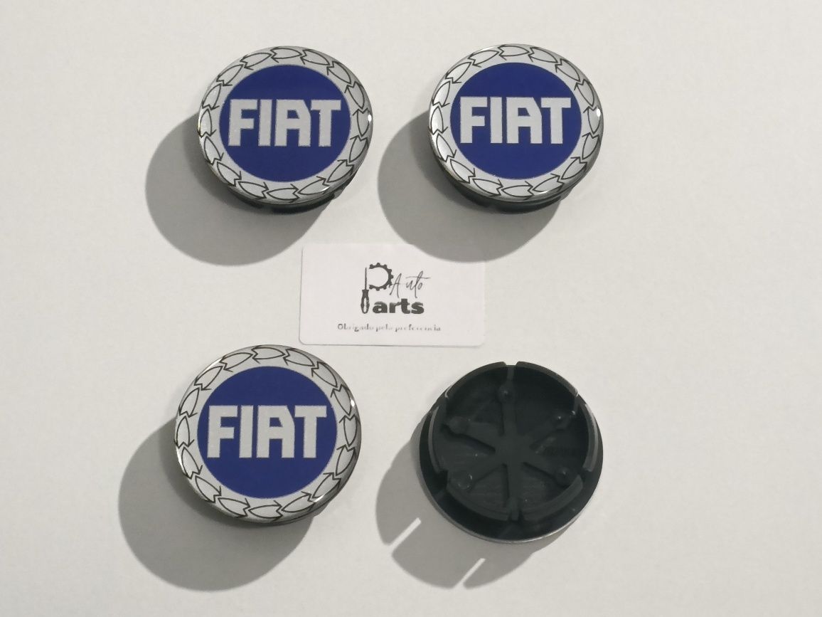 Centros de jante Fiat Alfa Romeu 50/60mm