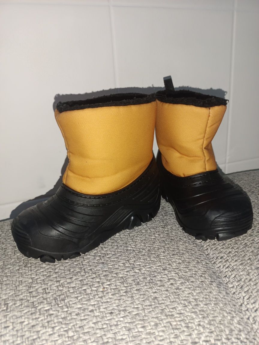 Buty zimowe śniegowce dziecięce 23 lupilu