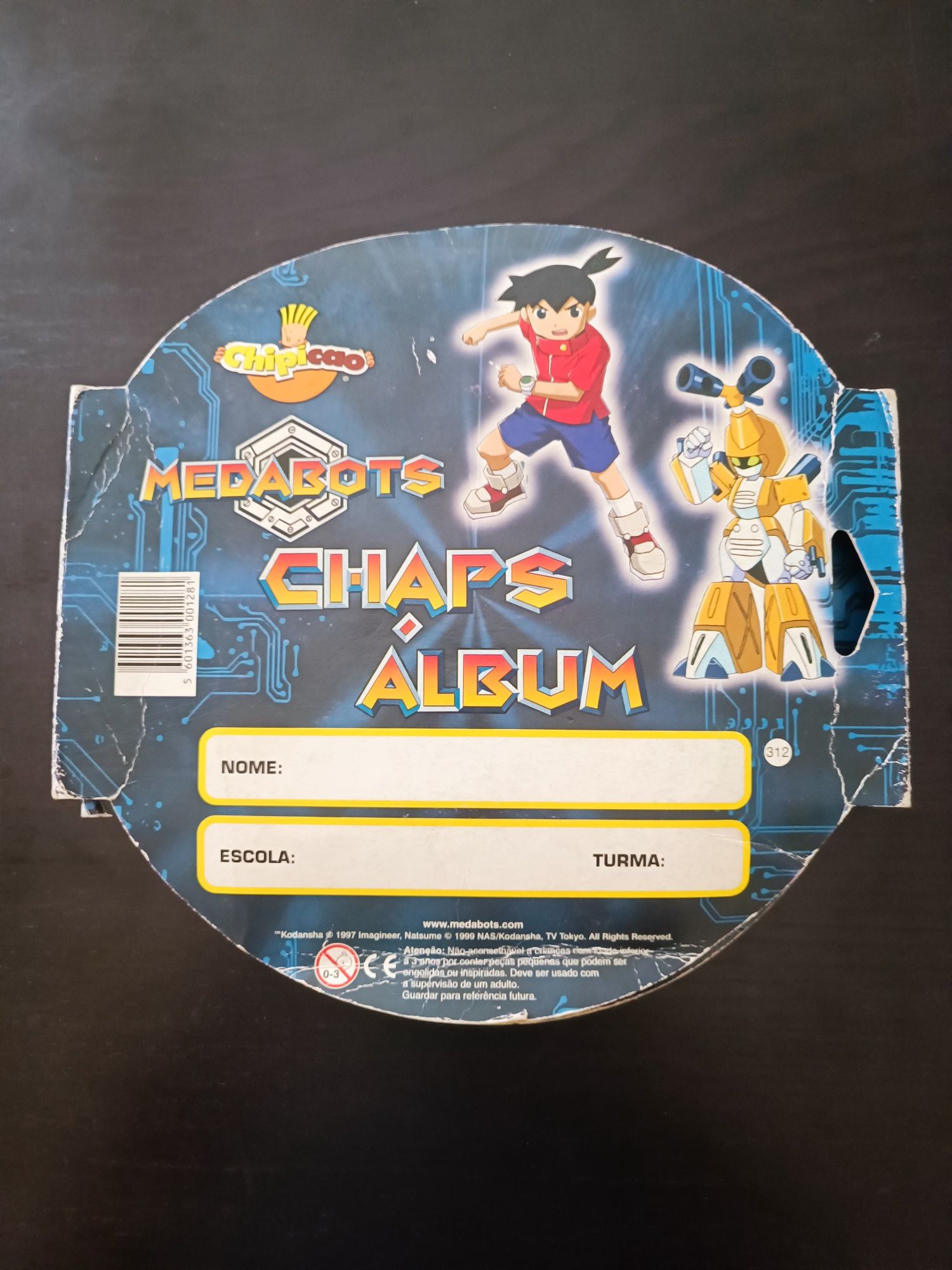Álbum medabots chaps chipicao