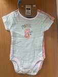3 pak body krótki rękaw r. 68 NOWE