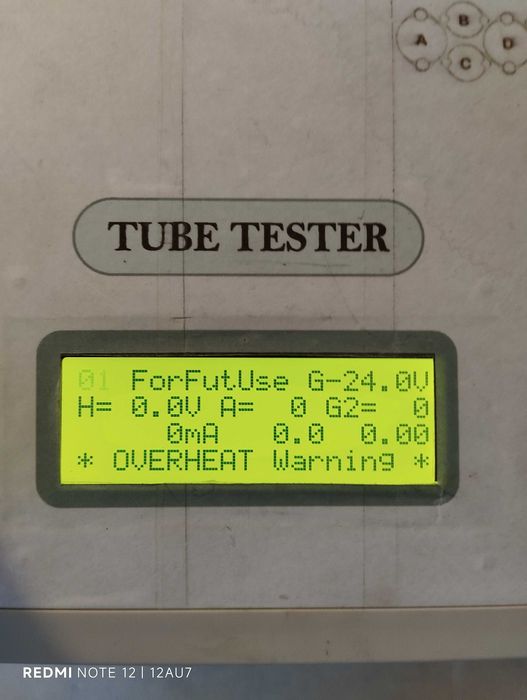 Испытатель ламп  Тестер радиоламп  AVT5229 Л3-3