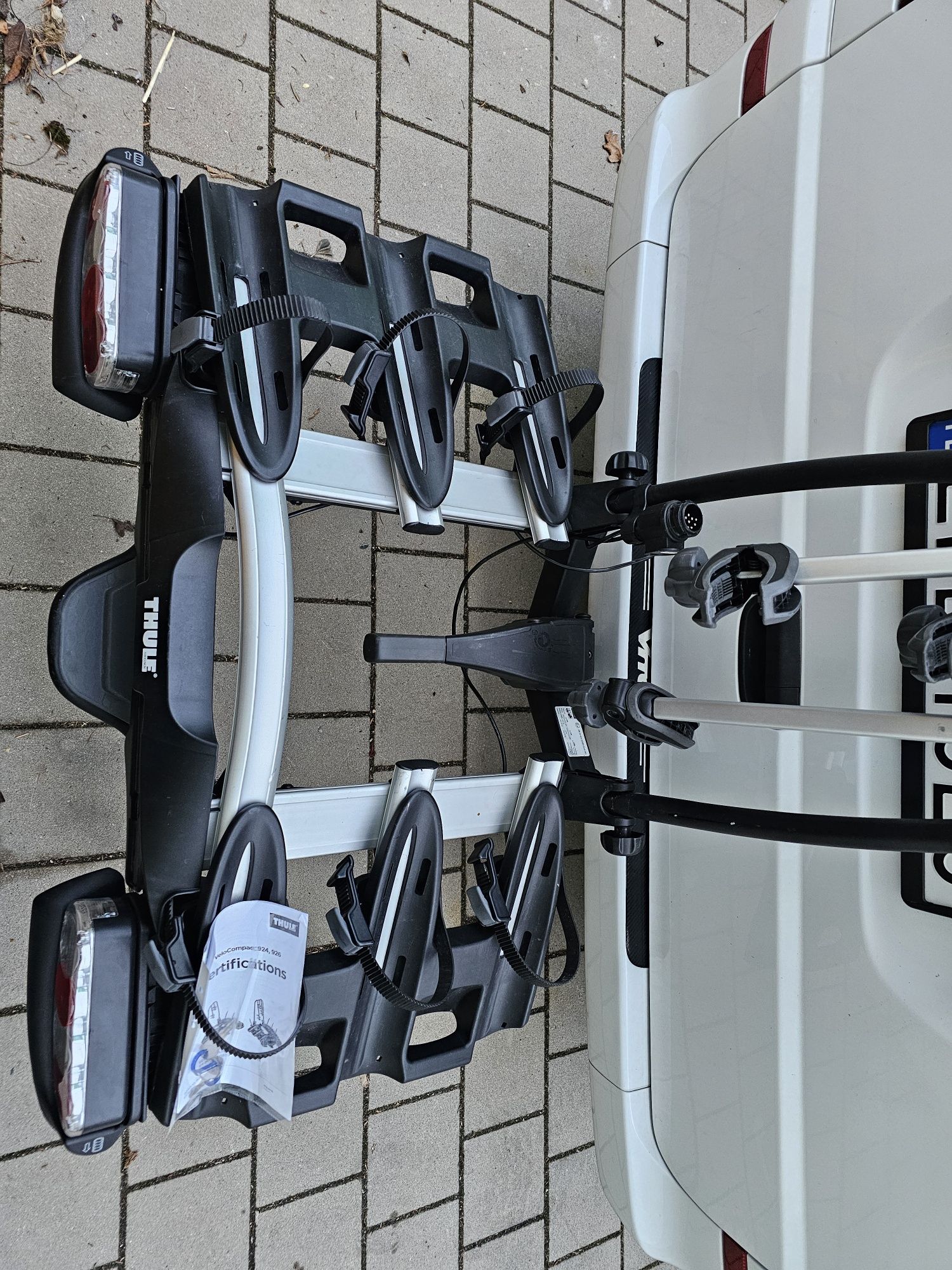 Bagażnik rowerowy Thule Velocompact 926 na 3 rowery Możliwość wysyłki