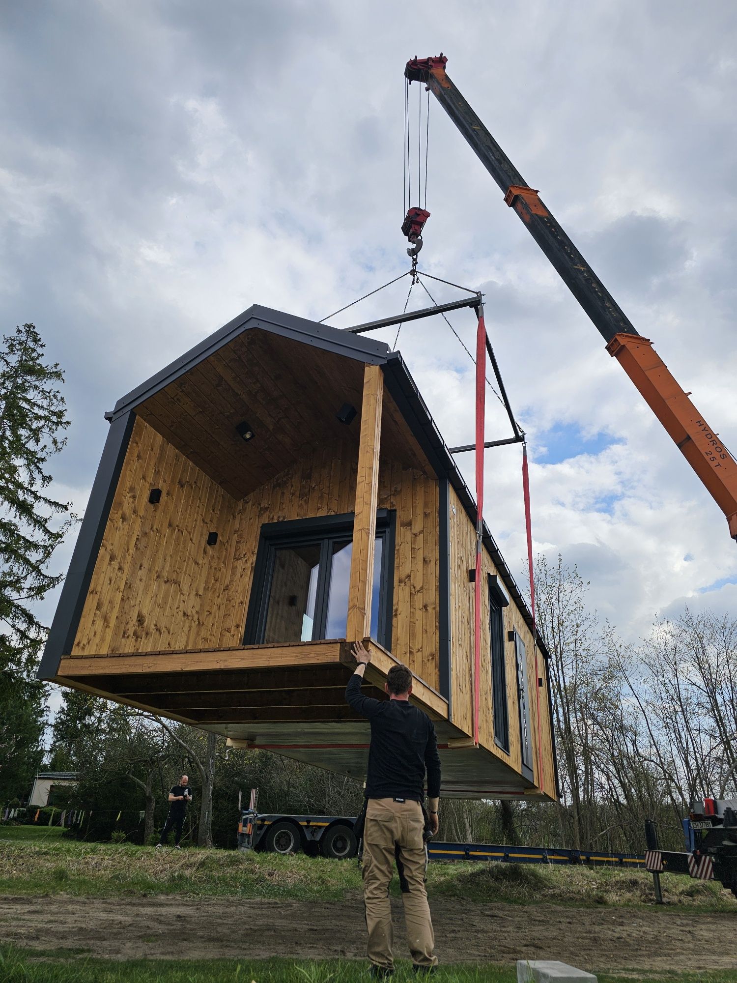 Domek mobilny tiny house 25m2 + taras