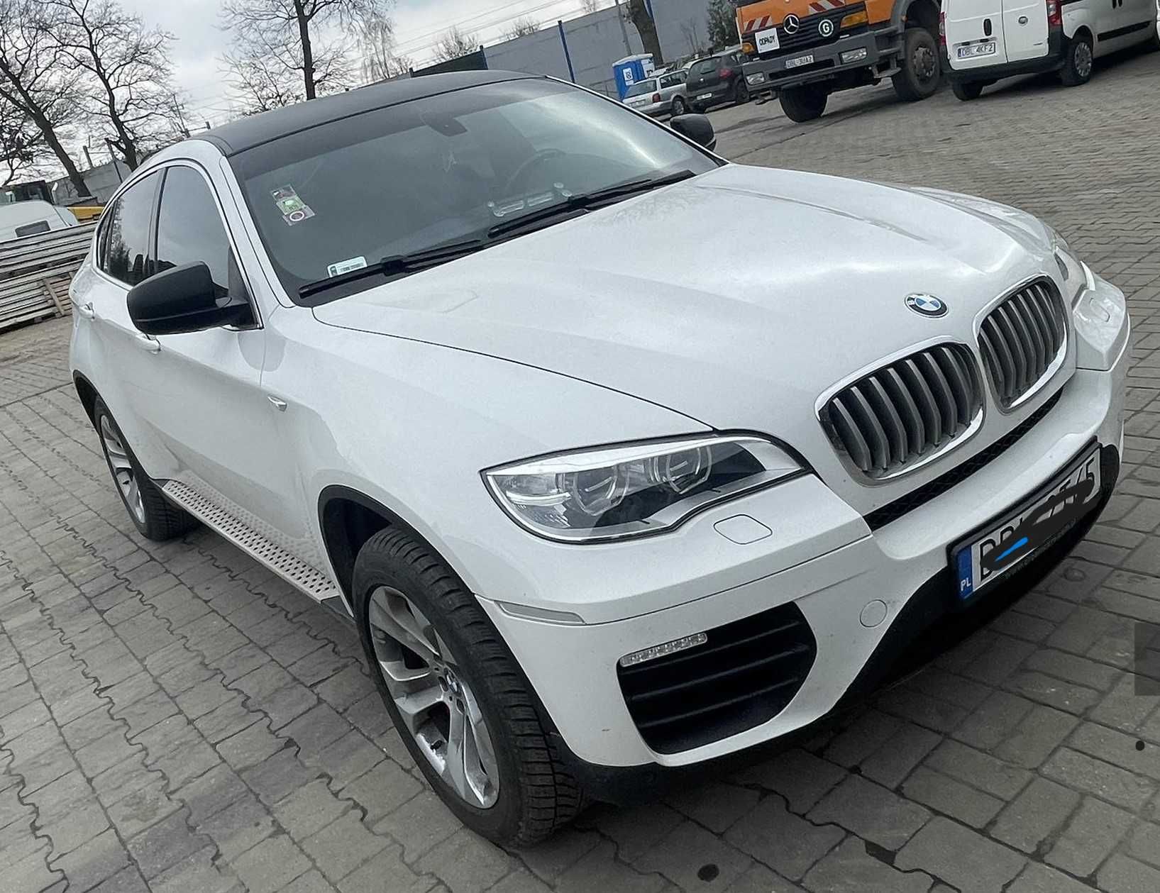 BMW X6 M50D CZARNY DACH !! , Full wypas ! elegancki!!!