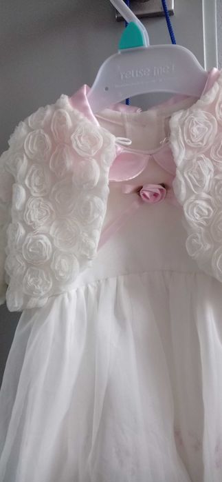 Sukienka, bolerko 2 sztuki 68, 74