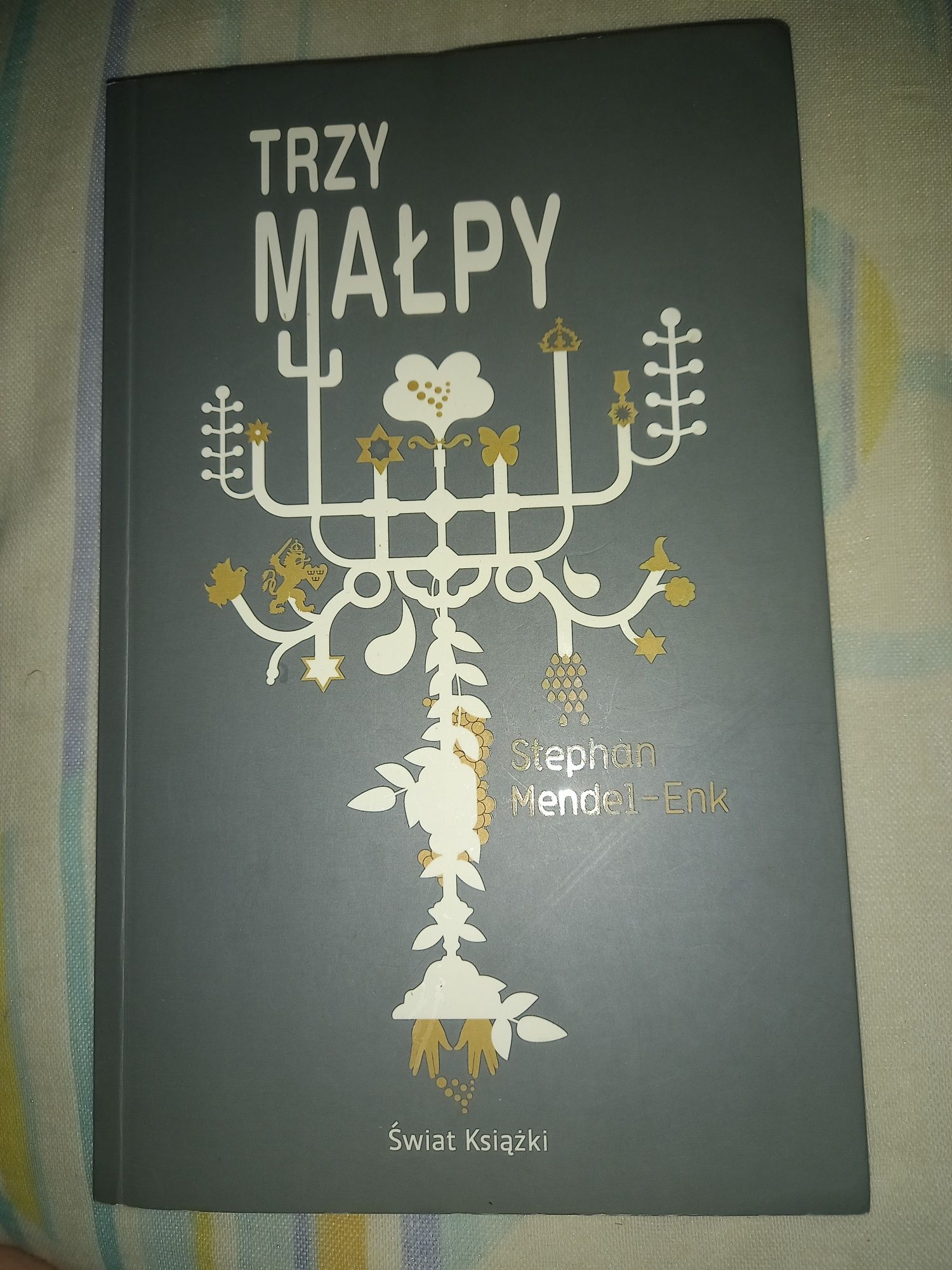Trzy małpy Stephan Mendel-Enk piękna żydowska książka Izrael