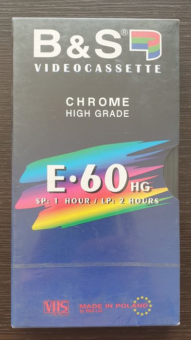 Kaseta video VHS 60 min