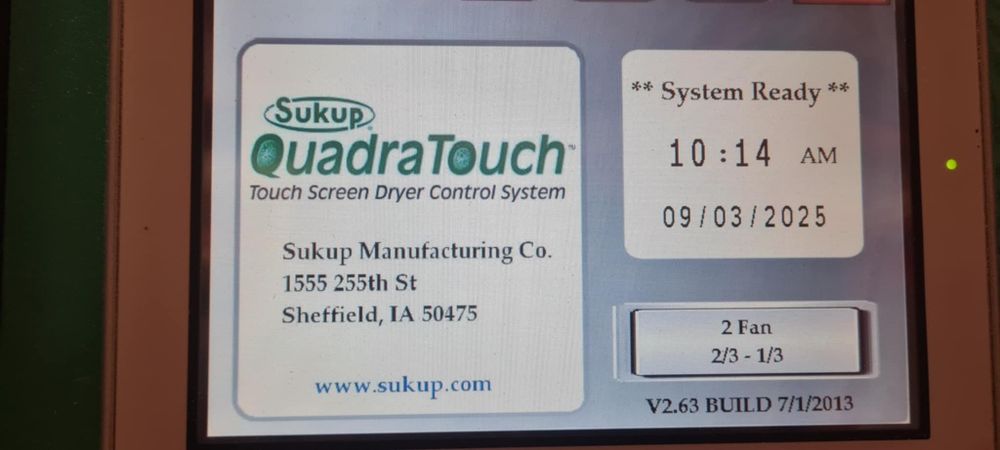 Suszarnia do zboża i kukurydzy Sukup Farm Fans GSI LPG 30m3