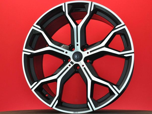 Czarne felgi R21 5X112 BMW X5 G05 X6 G06 X7 G07 Audi A8 D5 S8 E-Tron