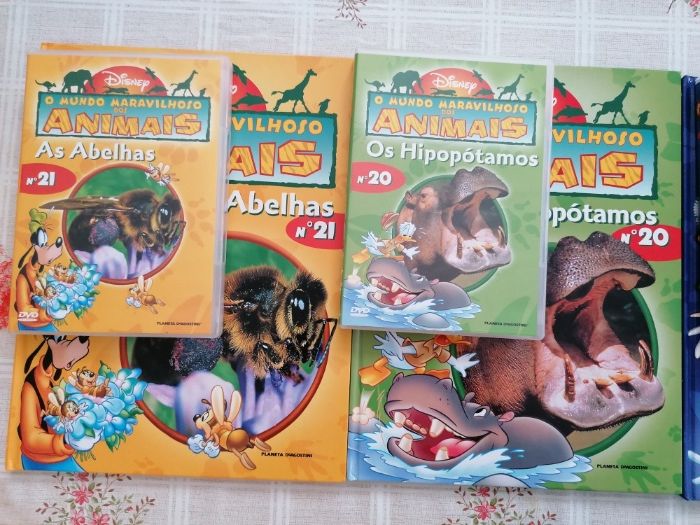 O Mundo Maravilhoso dos Animais + DVDs