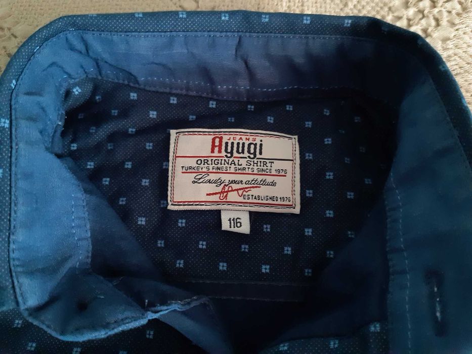 Детская рубашка Турция состояние новой