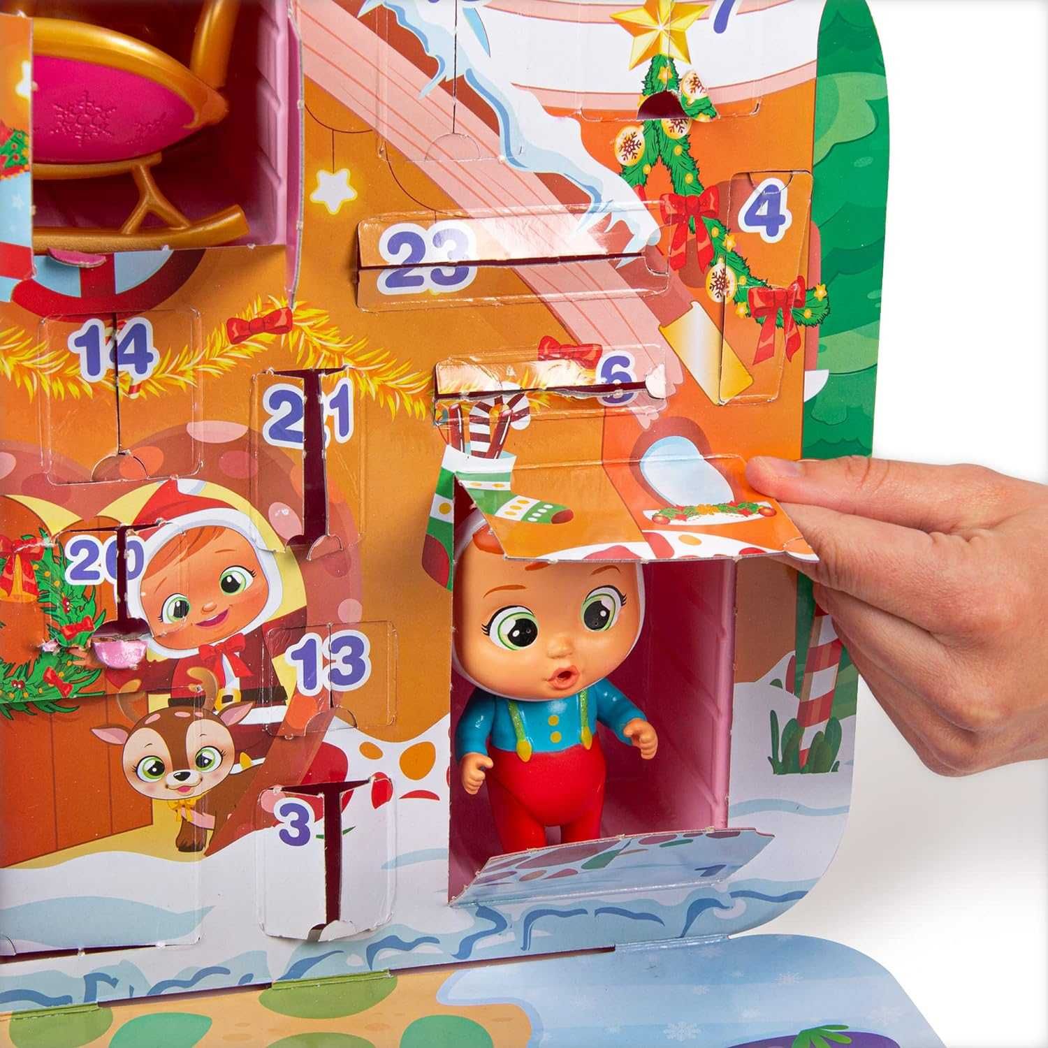 Край беби адвент календарь Cry Babies Magic Tears Claus Advent Calenda