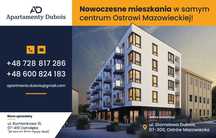 Apartamenty Dubois -2 pokojowe z balkonem