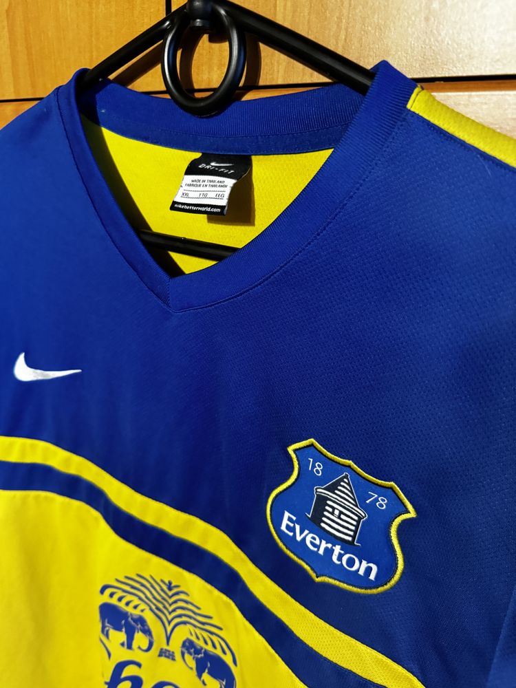 Koszulka piłkarska Everton 2013/14 wyjazdowa Nike roz XXL