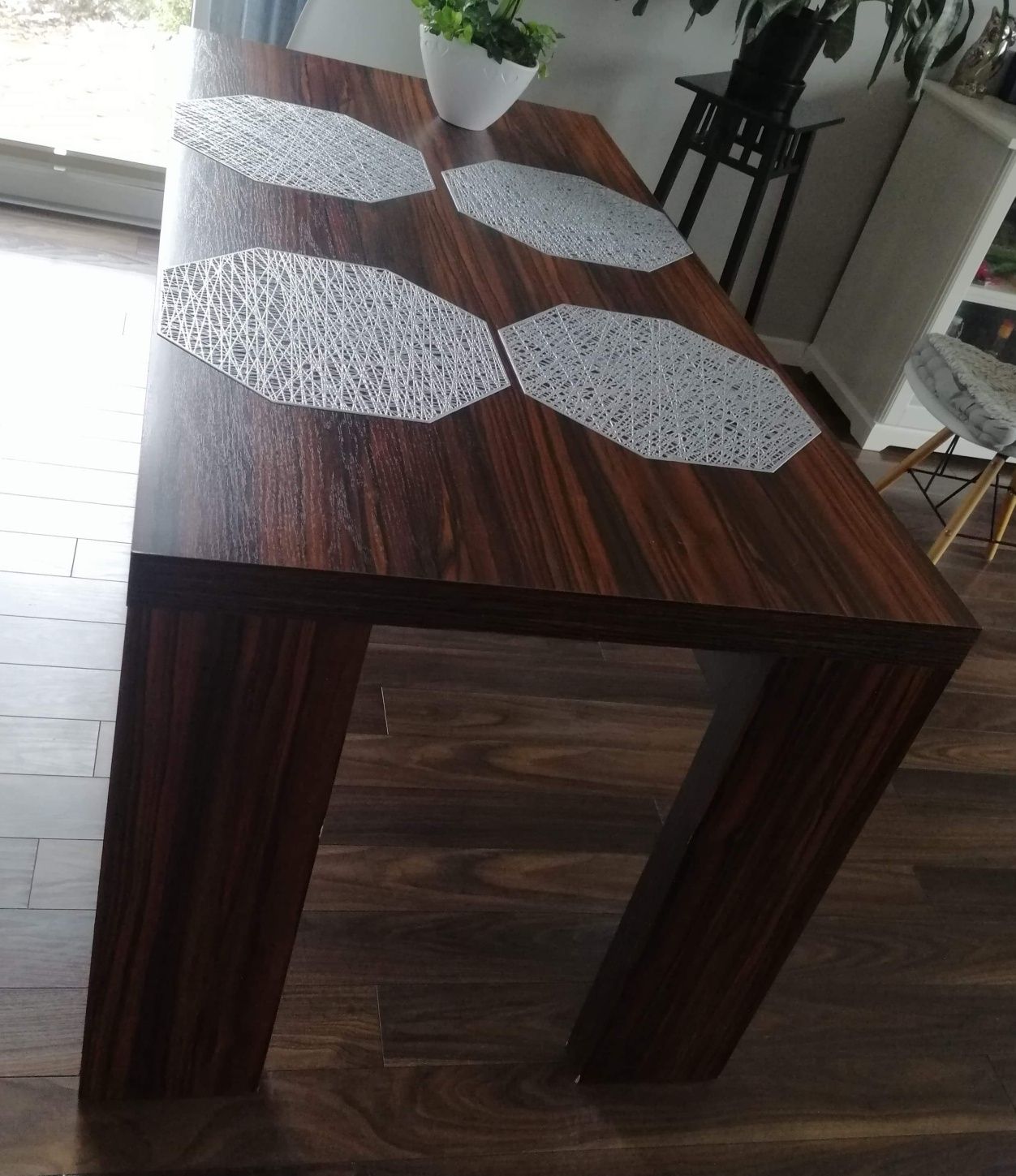 VOX Stół do  jadalni 160x80  plus 2x 60cm przedłużki