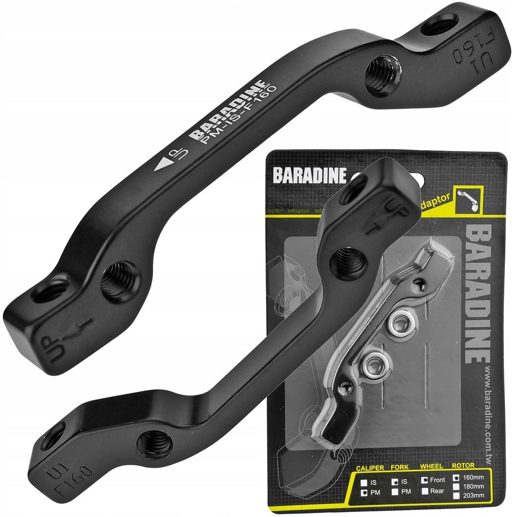 Adapter hamulca tarczowego Baradine PM-IS 160mm