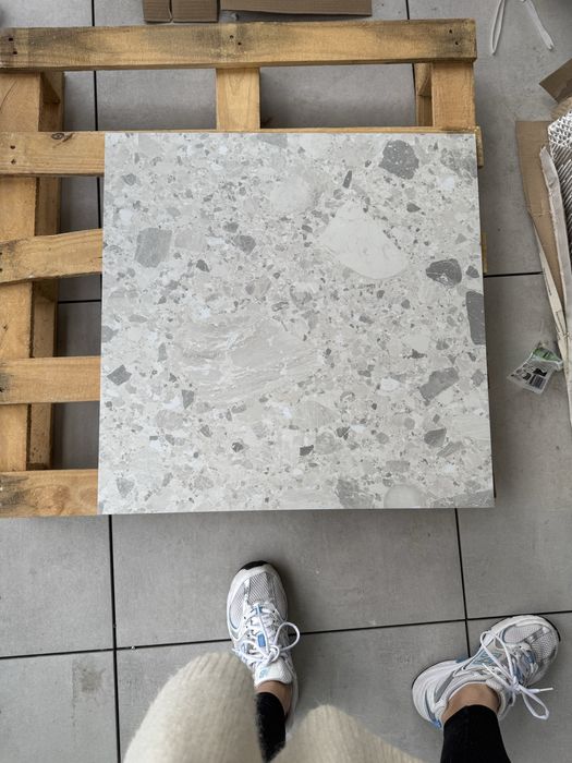 Gres szkliwiony TERAZZO SIANCO