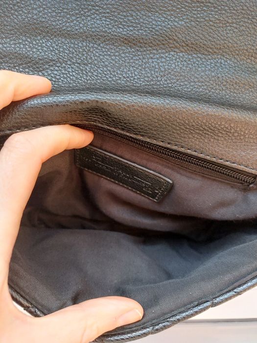 Сумка клатч чорна типу Шанель Chanel