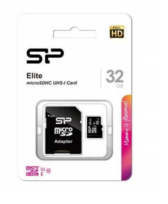 Karta pamięci MicroSDHC Silicon Power Elite UHS-1 32GB CL10 + adapter