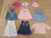 Одежда 0-3-6 мес вещи одяг речі дитячі дівчинки немовля дівчачі