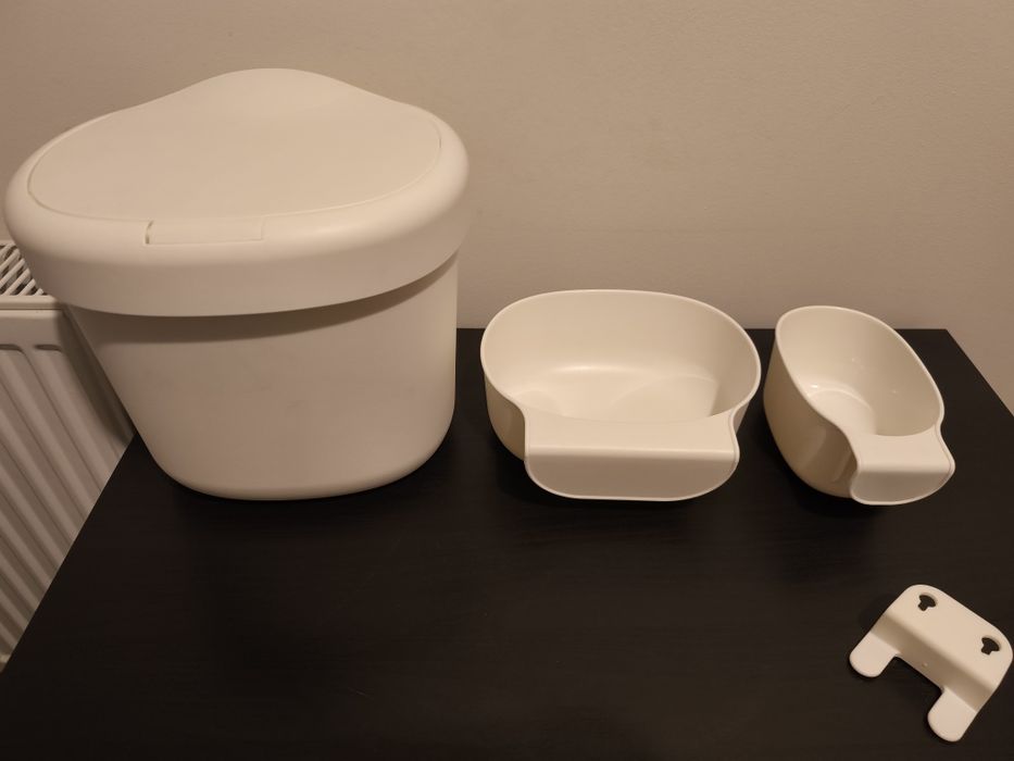 Kosze zawieszane na łóżeczko Ikea