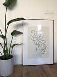 Obraz 70x100 cm passe partout front szkło boho skandynawski nowoczesny