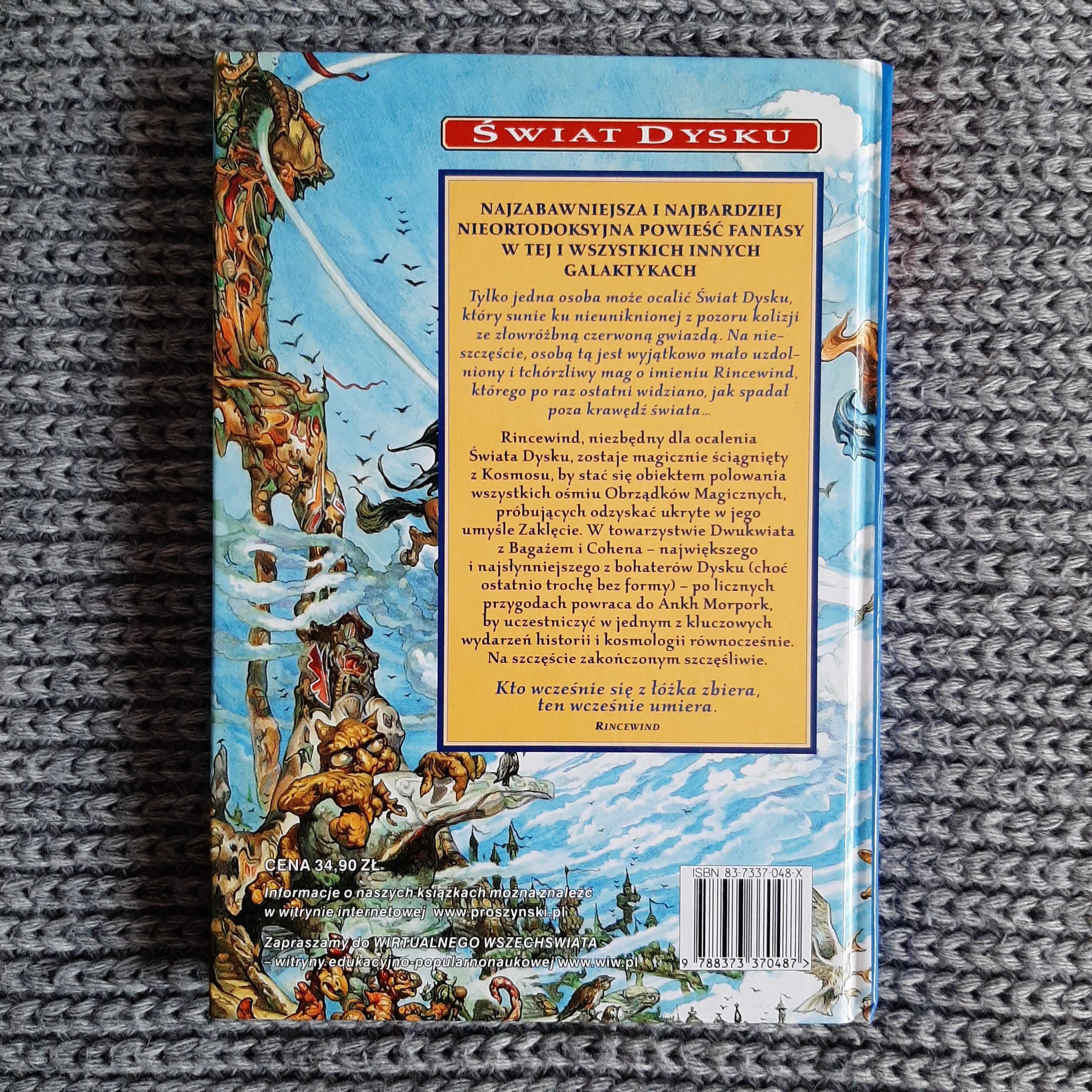 Blask fantastyczny. Świat Dysku. Tom 2 - Terry Pratchett NOWA!!!