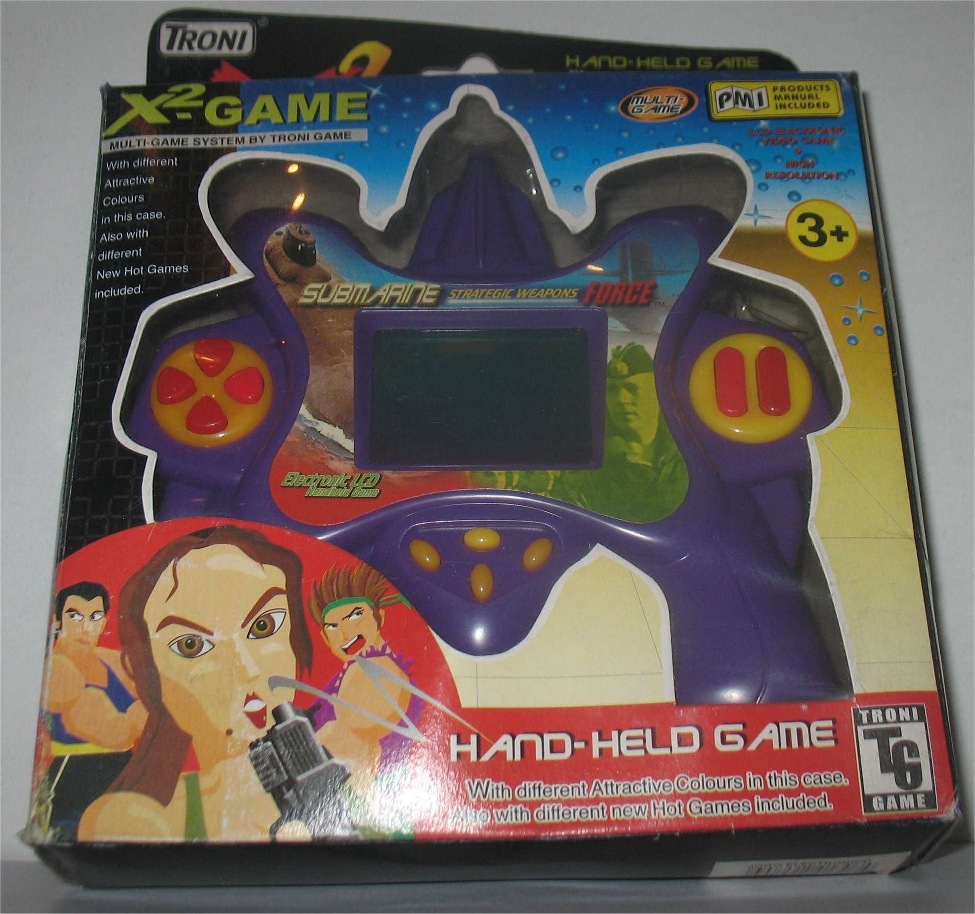 Consola de Mão - Troni - X2 Game - Submarine Strategic Weapons Force