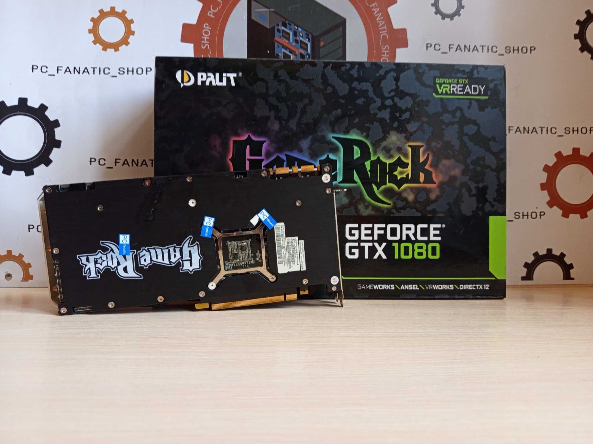 Гарантія\Palit GeForce GTX 1080 GameRock Premium Edition