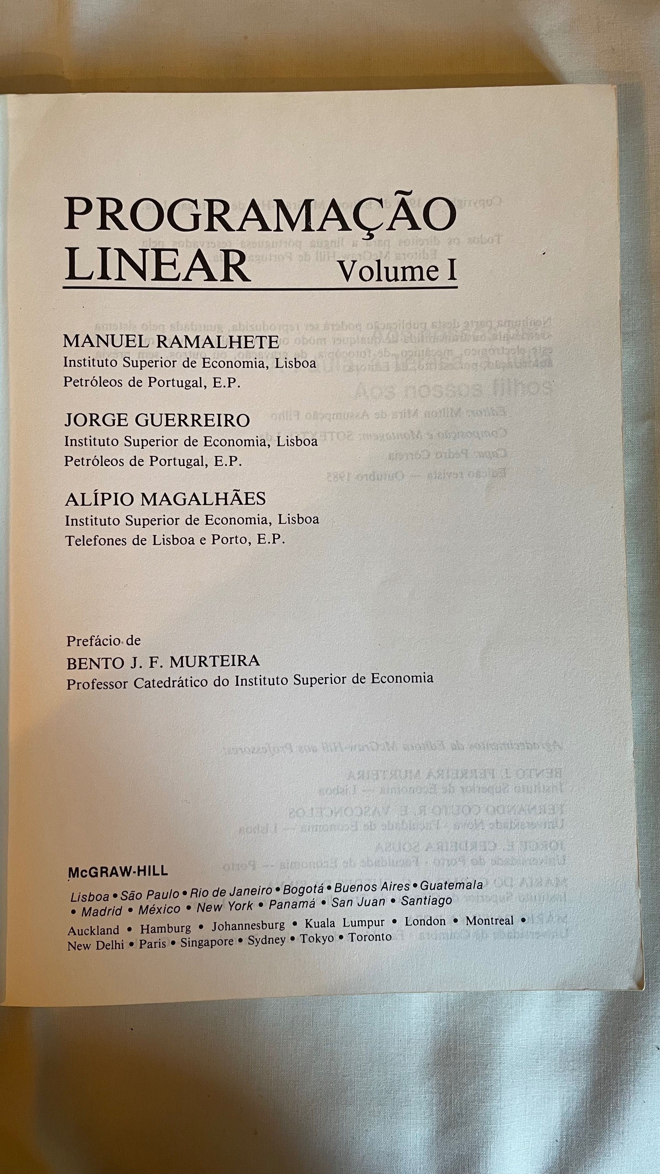 Livros Programação Linear