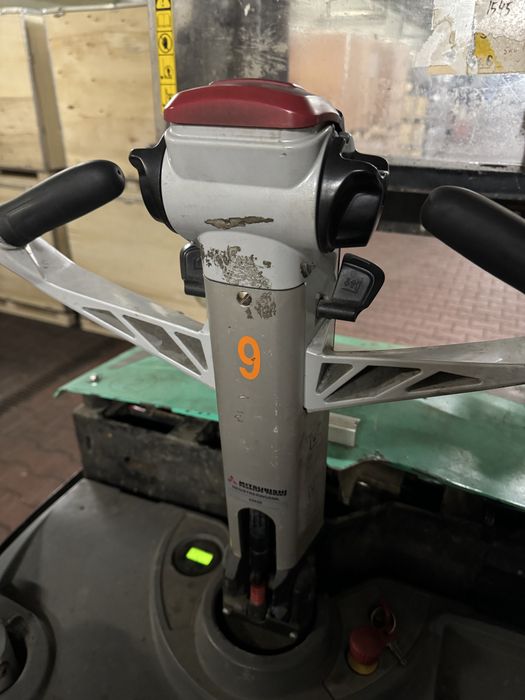 Wozek Paletowy widlowy platformowy Mitsubishi Paleciak elektryczny