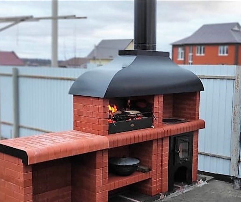 Модульные барбекю мангалы печи.