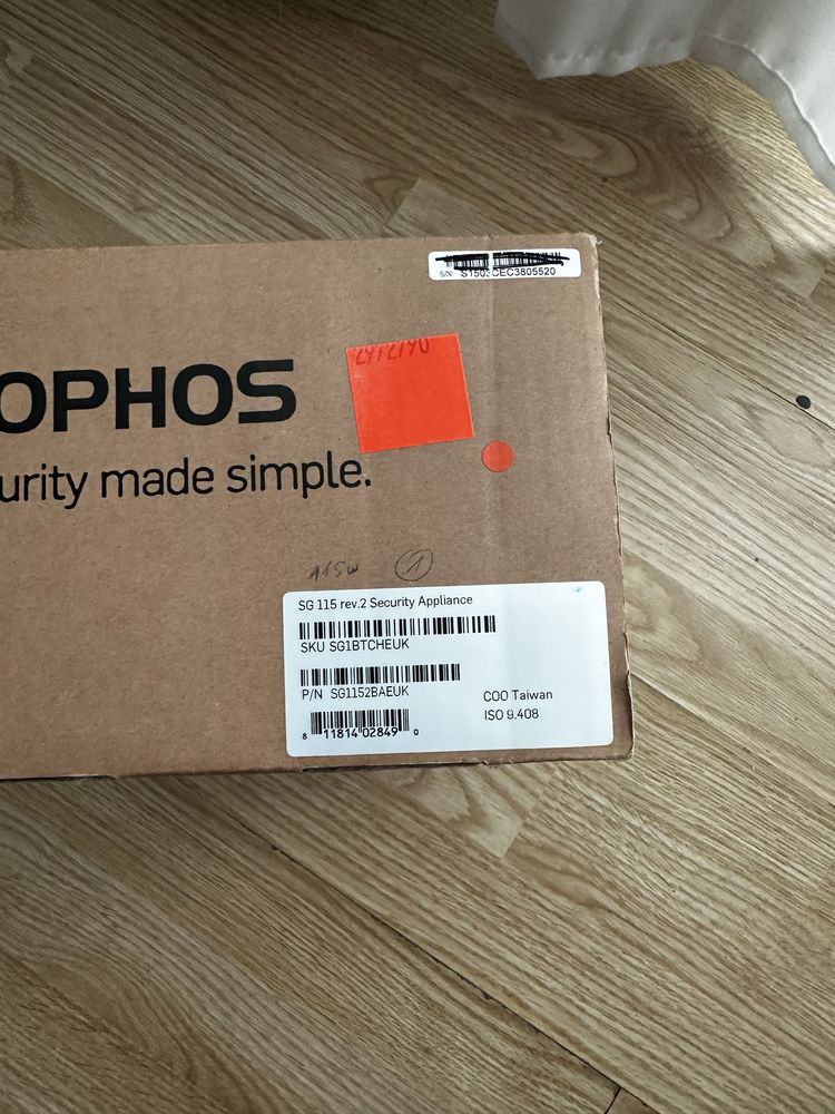 Firewall Sophos SG -115 rev. 2