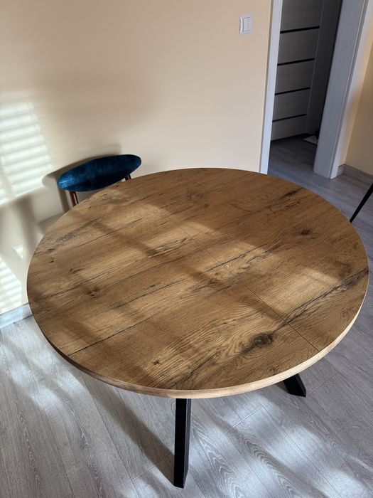 Stół okrągły 100cm, rozkładany do 150cm