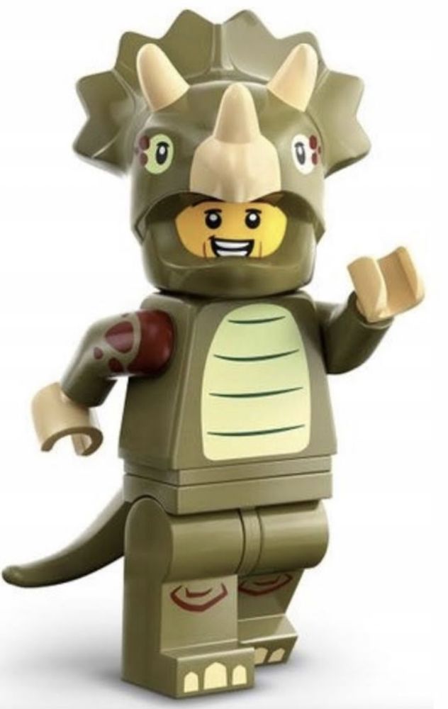 Lego seria 25 Minifigures milosnik Triceratops kostium col 25-8